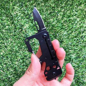 잭나이프 서바이벌 카라비너 EDC 낚시칼 렌치 백패킹 나이프 생존 호신용 만능 캠핑
