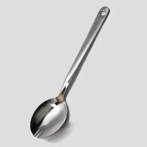 성인용 일체형 포크숟가락 캠핑 군대 식기 수저