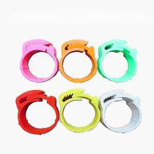 닭 인식표 앵무새 조류 발목 밴드 오리 병아리 거위 링 기호 농장 식별 발목링 사육 인식표 번호표 성별