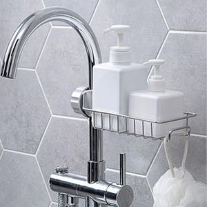 스텐 욕실 주방 소품 거치대 홀더 수세미 비누 싱크대 수전 다용도 소품 수납 정리