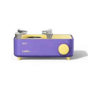 맥스 라떼 캠핑 미니스토브 가스버너 휴대용가스렌지 블루베리 MINE-A