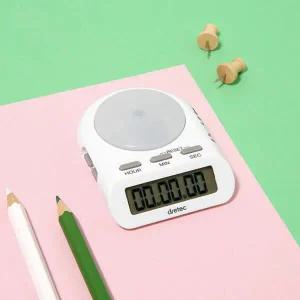 [보리보리/아트박스 POOM]아트박스 화이트 드레텍 스탑워치