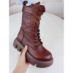 털안감 워커 플랫 상품 블랙 겨울 여성 따뜻한 부츠 가죽