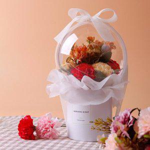 [텐바이텐]어버이날 카네이션 꽃풍선 소형 벌룬플라워 LED조명 아크릴풍선