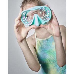 [비키니밴더]듀이 그라데이션 백스트랩 모노키니 - Yellow green