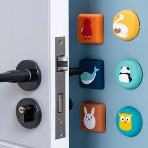도어스토퍼 문콕 방지 실리콘 패드 귀여운 캐릭터 아이방 문콕 도어 가드