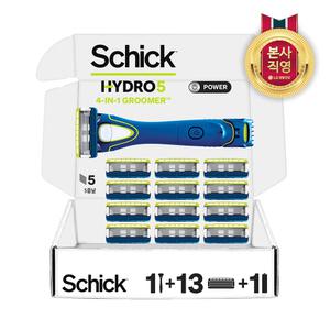 쉬크 하이드로5 그루머 날13입 + 면도기