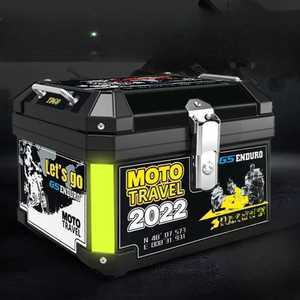 TDGO 오토바이 45L 수납함 테일 가방 트렁크 탑박스 방