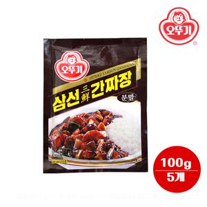 오뚜기 삼선간짜장 100g 5개 무배