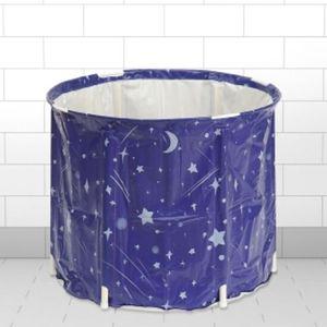 1인목욕통 힐링앤바스접이식간이욕조이동식스파반신욕조 1인간이