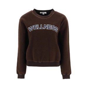 [스포티앤리치] 여성 플리스 크루넥 스웨트셔츠 초코렛 CR666CH