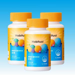 활력충전 멀티비타민 포맨 6O정 X 3박스 6개월분 20종 비타민 엽산 마그네슘 칼슘 항산화 눈건강 면역력