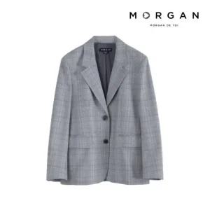 모르간 테일러드 체크재킷 1종
