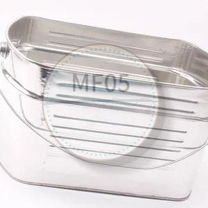 MF05 사각사이깡4.5L 1개 양철통 사각페인트통 양철케이스 철제통