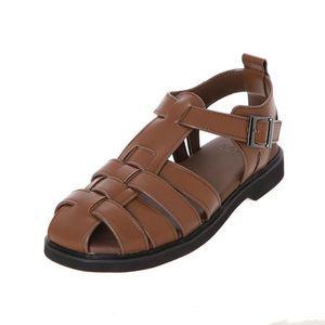 [갤러리아] [소다]갤러리아 소다제화 남성화 글래디에이터 샌들 연밤색 AGD401 KA-21