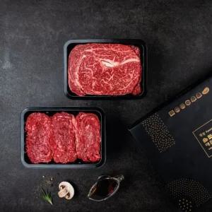 대관령한우 한우 등심 불고기 800g 알뜰세트 2호 명절선물