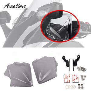 윈드스크린 오토바이 윈드 실드 핸드가드 전면 디플렉터 패널, 혼다 Forza 125 250 300 350 용