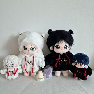 지오몽 20cm 10cm 인형옷 악마 후드티 아이돌 인형옷 입히기 무속성