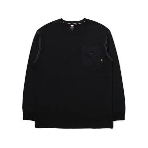 [다이나핏](대구신세계)면혼방 포켓포인트 포스트 남성 긴팔티 YMU23216 QSDM