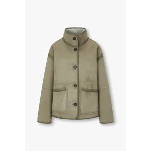 [STUDIO TOMBOY](대전신세계)리버시블하이넥무스탕(9174461982)