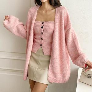 [다잇템]여자 FW 카디건 내의 스웨터 빅사이즈 세트