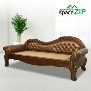 [스페이스집] 190 돌쇼파 흙소파 돌침대쇼파 온열 온돌 황토 숯 3인용 카우치