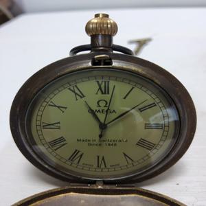 앤틱 태엽식 회중시계 (정상작동) 지름5.5cm 단초마을 골동품/수집품/도자기