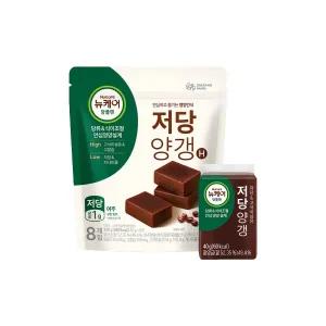 뉴케어 당플랜 저당양갱 40g, 8입, 1개