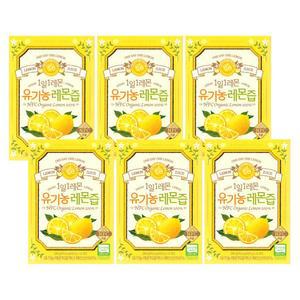 [홀베리] 제주농장 1일1레몬 유기농 레몬즙 20g x 14개입 6박스 -SDL-