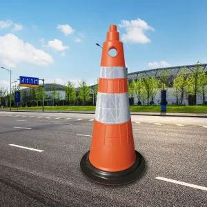 대형 슈퍼콘 오렌지 라바콘 주정차 주차금지 칼라콘/안전/안내/경고/신호/위험/금지/사고/라바콘/주차/알림