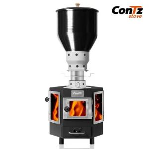 콘츠 토네이도 화목겸용 펠렛난로 소형 난로 CZ-WP5_용달착불