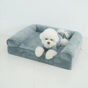 중소형견 극세사 범퍼 침대쇼파 대형 Z91625A 강아지집