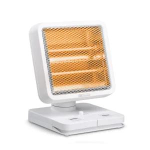 전기 발히터 석영관 히터 사무실 안내 데스크 발난로 스토브 회전 소형 난방기 / 발터치 난로 WISEEGH-QH300