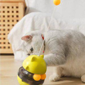 고양이 오뚝이 간식 장난감 노즈워크 간식볼