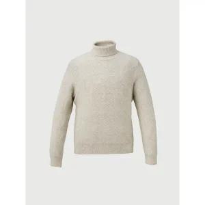 [롯데백화점]트레몰로 [트레몰로] 울 캐시미어혼방 롱터틀넥 투톤 목폴라 니트 TRNBF4Z9151