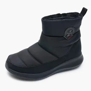 [롯데백화점]베어파우 RILEY WOMENS 여성 경량 쿠션 방한 방수 패딩 부츠 K2767152QD-W  블랙 3센치.