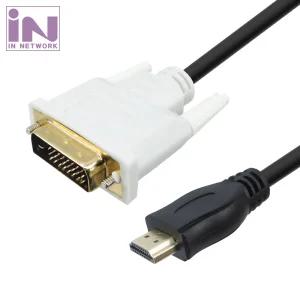 HDMI 2.0 to DVI-D 케이블 1.5m IN-4KHD15 [H@lu]