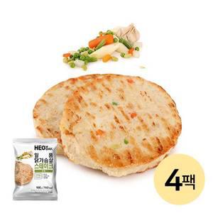 [허닭] 일품 닭가슴살 스테이크 야채 4팩