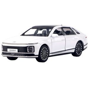 씨케이 그랜저 GN7 화이트 메탈 풀백 미니카