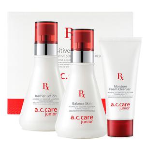 동성제약 에이씨케어 주니어 2종세트(스킨+로션+폼) / 주니어 폼클렌징 150ml 2개