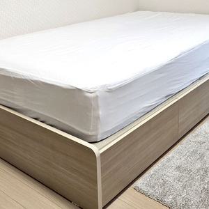 DLi 병원침대커버 뽀송이 침대방수커버 밴드형 노인 환자 시트