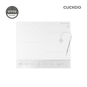[쿠쿠]셰프스틱 무광 인덕션 2025년형 3구 화이트 CIR-EP347FAW