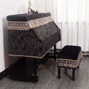 그랜드피아노 덮개 레이스 더스트 로맨틱 빈티지 토퍼