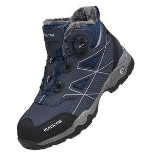 작업화 곤색 네이비 240 285 겨울 안전화 방한