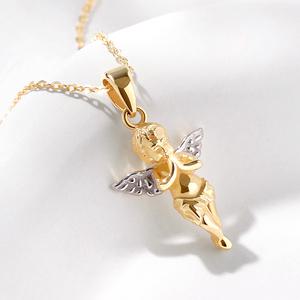 [골드팡] 14k 리베라천사 목걸이