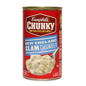 C 캠벨 청키 뉴잉글랜드 클램차우더 조개 스프캔 505g x (1개입)