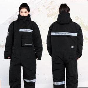 오토바이 방한 우주복 배달 일체형 동계 작업복 정비복