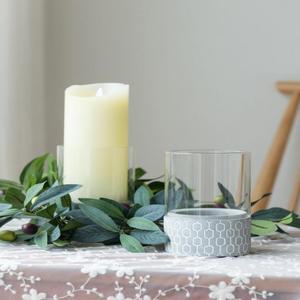 [IXHIPKY0_4B]그레이 캔들홀더 2type 옵션 1