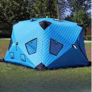 얼음낚시텐트 큐브 빙어잡이용 야외캠핑 단열텐트
