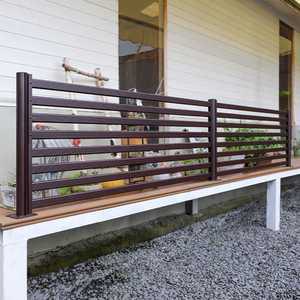 정원 알루미늄 철제 울타리 펜스 야외 담장 데크 베란다 난간 난간대 휀스 전원주택 카페